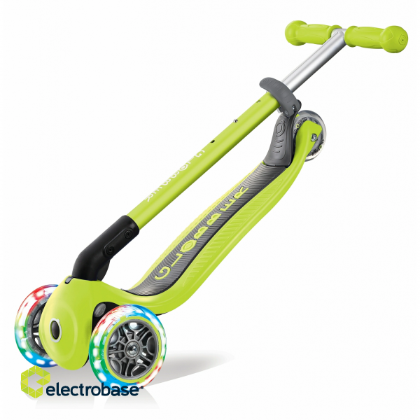 Globber | Scooter | Light lime green | Primo Foldable Lights фото 3