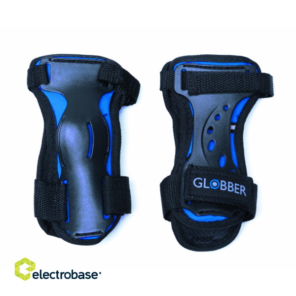Globber | Blue | Scooter Protective Pads (elbows and knees) Junior XS Range A 25-50 kg image 2