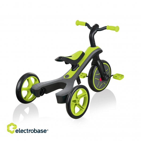 Globber Tricycle and Balance Bike  Explorer Trike 2in1 Green image 2