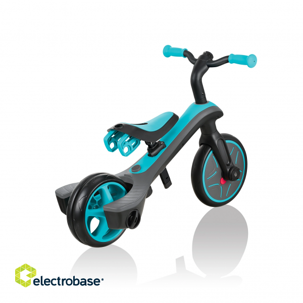 Globber Tricycle and Balance Bike  Explorer Trike 2in1 Teal image 4