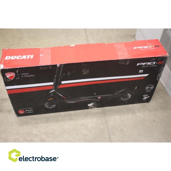 SALE OUT. Ducati Electric Scooter PRO-III With Turn Signals image 5