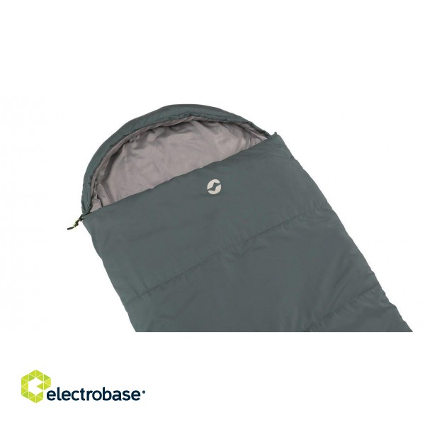 Outwell | Campion Lux Teal | Sleeping Bag | 225 x 85  cm | 2 way open - auto lock image 3