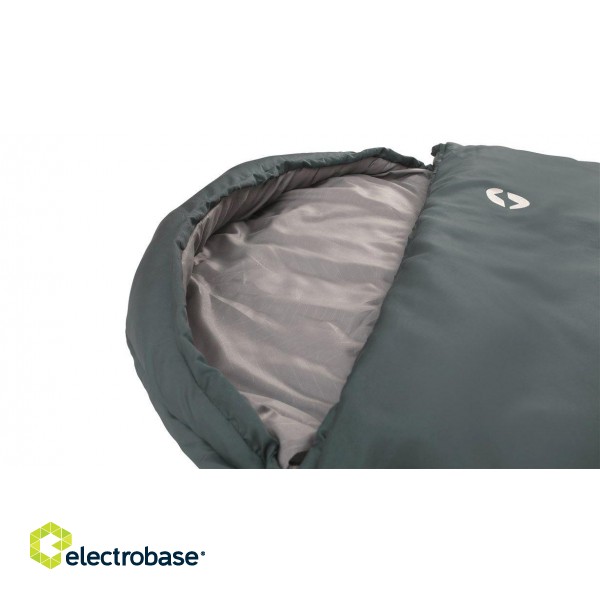 Outwell | Campion Lux Teal | Sleeping Bag | 225 x 85  cm | 2 way open - auto lock image 4