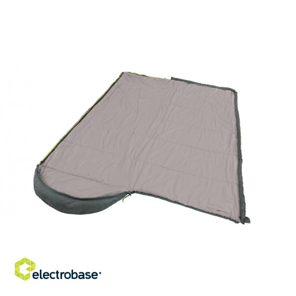 Outwell | Campion Lux Teal | Sleeping Bag | 225 x 85  cm | 2 way open - auto lock image 7