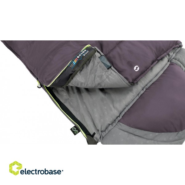 Outwell | Sleeping Bag | 220 x 85 cm | -13/+16 °C | Left Zipper image 2