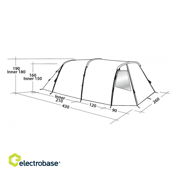Easy Camp | Tent | Huntsville 400 | 4 person(s) image 6