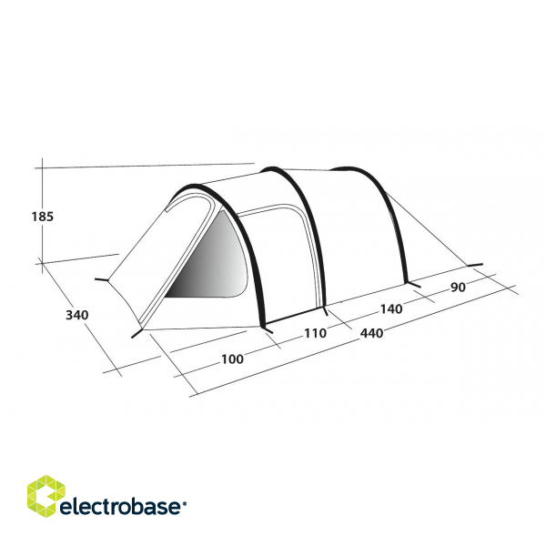 Outwell | Tent | Earth 5 | 5 person(s) image 10