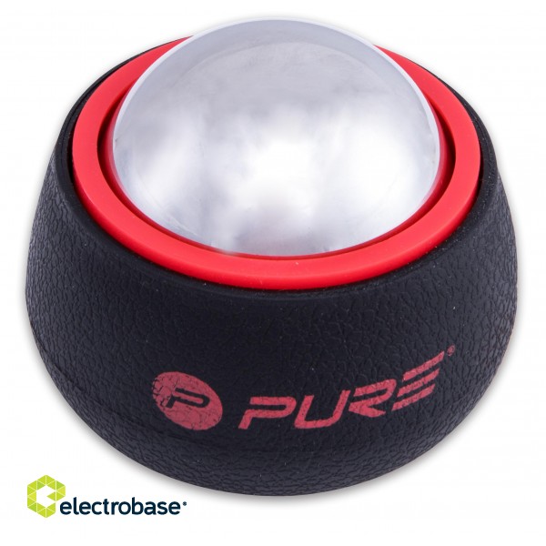 Pure2Improve | Cold Ball Roller | Black/Red/Silver paveikslėlis 1