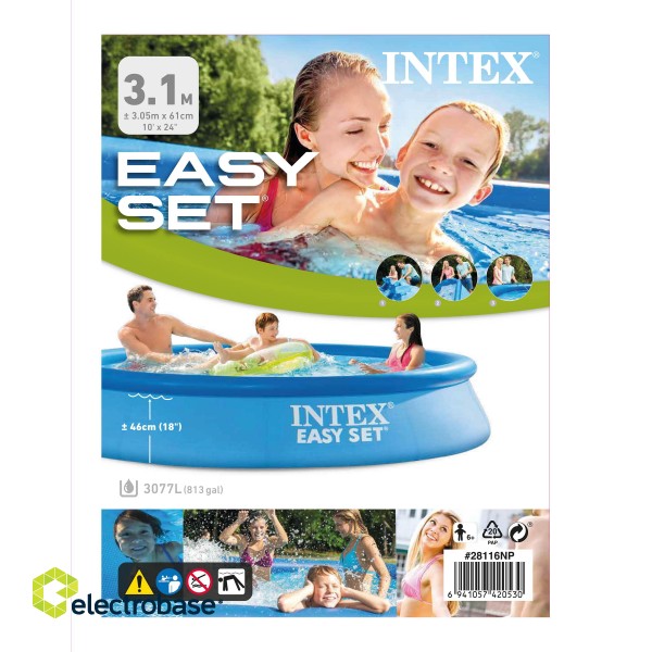 Intex | Easy Set Pool | Blue image 7