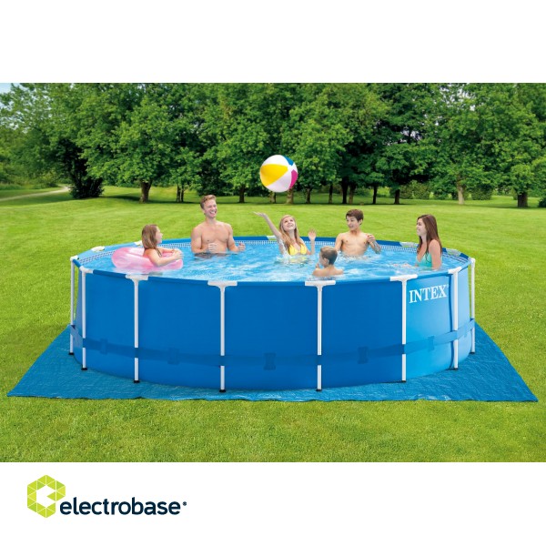 Intex | Metal Frame Pool Set with Filter Pump image 4