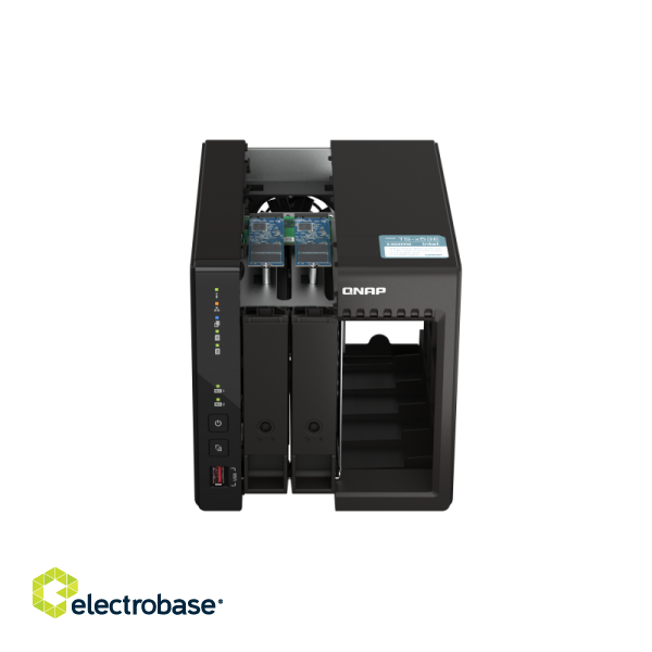 QNAP | 2-Bay desktop NAS | TS-253E-8G | Intel Celeron | J6412 4-core | Processor frequency 2.6 GHz | 8 GB image 5