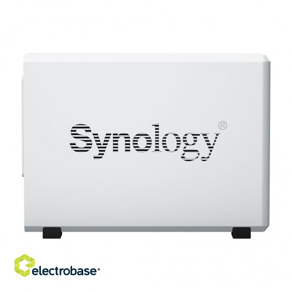 Synology | Tower NAS | DS223j | up to 2 HDD/SSD | Realtek | RTD1619B | Processor frequency 1.7 GHz | 1 GB | DDR4 paveikslėlis 5