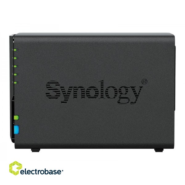 Synology | Tower NAS | DS224+ | up to 2 HDD/SSD | Intel Celeron | J4125 | Processor frequency 2.0 GHz | 2 GB | DDR4 image 8