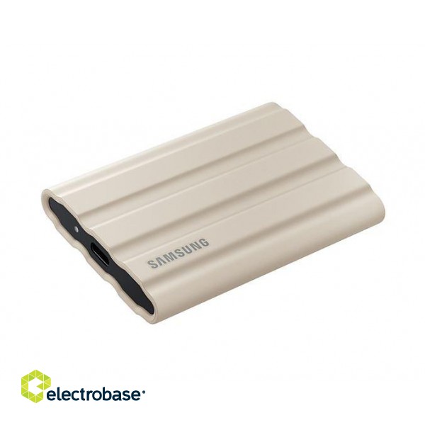 Portable SSD | T7 | 2000 GB | N/A " | USB 3.2 | Beige фото 6