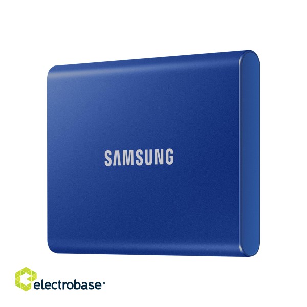 Portable SSD | T7 | 2000 GB | N/A " | USB 3.2 | Blue фото 2