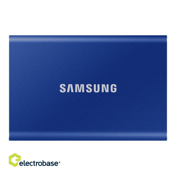 Portable SSD | T7 | 2000 GB | N/A " | USB 3.2 | Blue фото 4