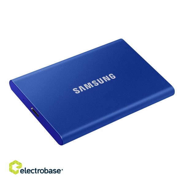 Portable SSD | T7 | 2000 GB | N/A " | USB 3.2 | Blue фото 8