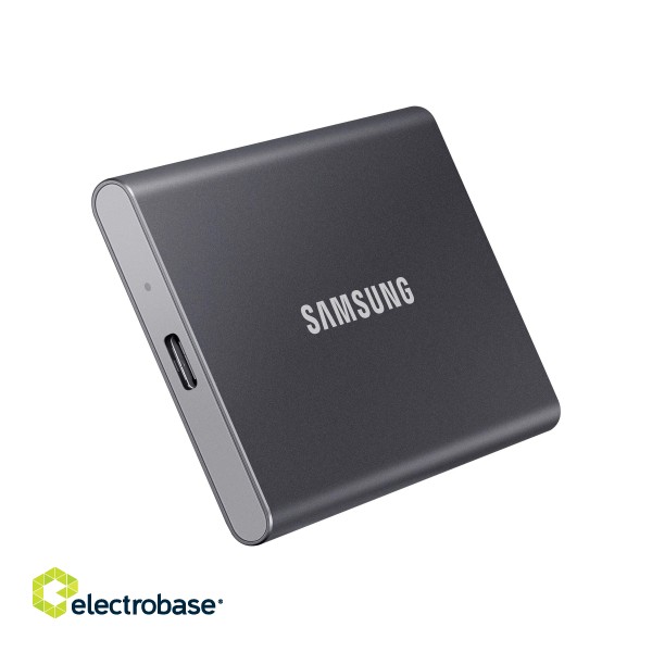 Portable SSD | T7 | 2000 GB | USB 3.2 | Gray фото 9