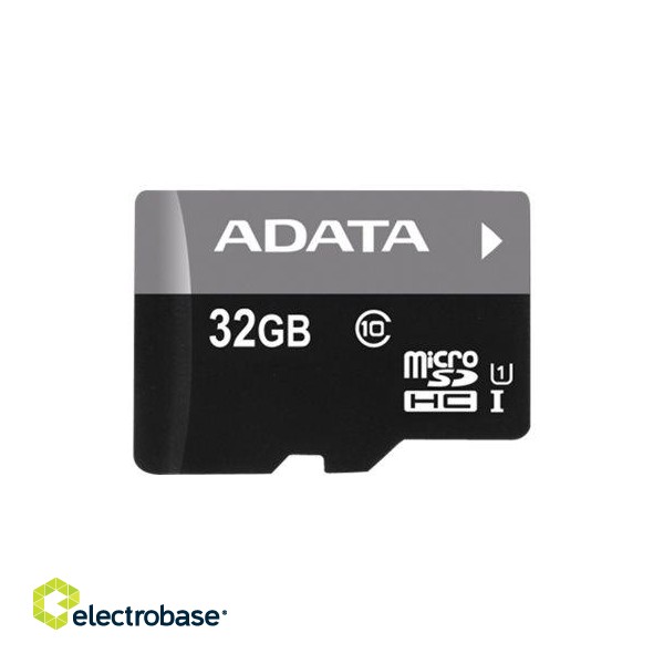 ADATA | Premier UHS-I | 32 GB | microSDHC | Flash memory class 10 | Adapter