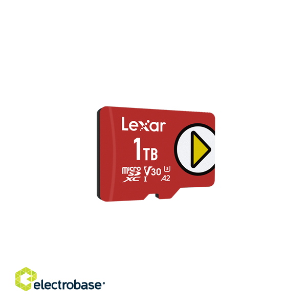 Lexar | Play UHS-I | 512 GB | micro SDXC | Flash memory class 10 paveikslėlis 2