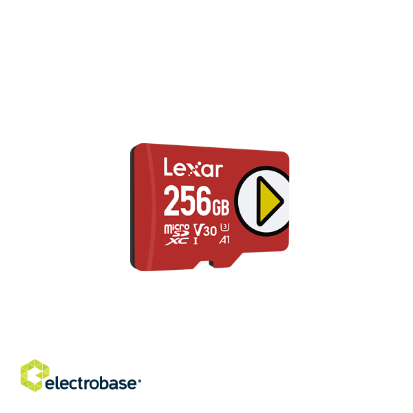 Lexar | Play UHS-I | 256 GB | MicroSDXC | Flash memory class 10 image 1