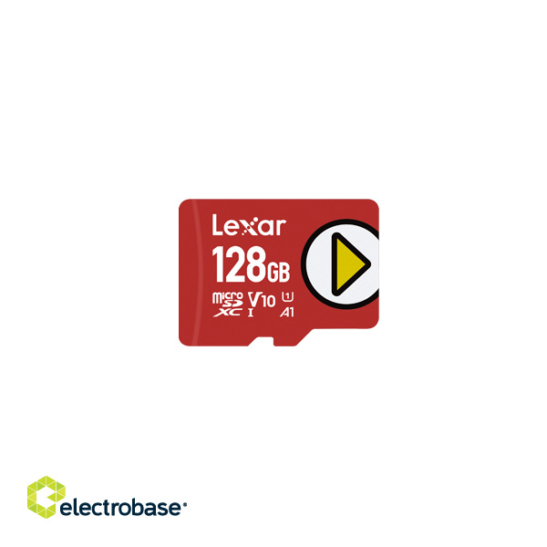 Lexar | UHS-I | 128 GB | MicroSDXC | Flash memory class 10 фото 1