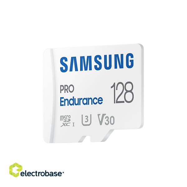 Samsung | PRO Endurance | MB-MJ128KA/EU | 128 GB | MicroSD Memory Card | Flash memory class U3 paveikslėlis 3
