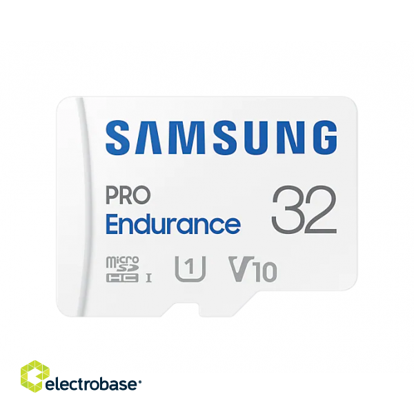 Samsung | PRO Endurance | MB-MJ32KA/EU | 32 GB | MicroSD Memory Card | Flash memory class U1 paveikslėlis 1