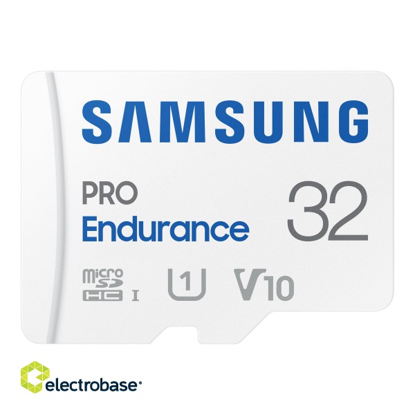 Samsung | PRO Endurance | MB-MJ32KA/EU | 32 GB | MicroSD Memory Card | Flash memory class U1 paveikslėlis 2