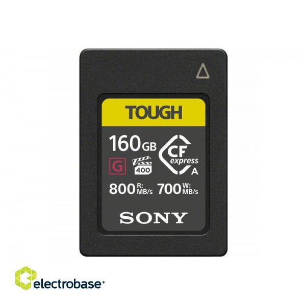 Sony | CEA-G series | CF-express Type A Memory Card | 160 GB | CF-express | Flash memory class image 1