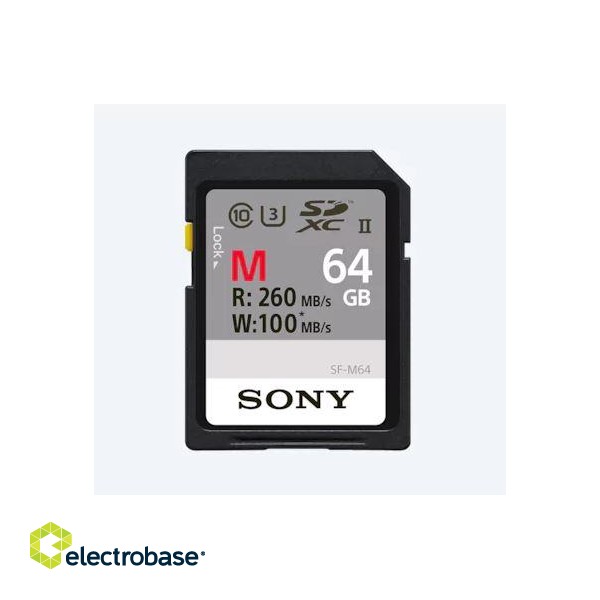 Sony | SF-M64 | 64 GB | MicroSDXC | Flash memory class 10 image 1