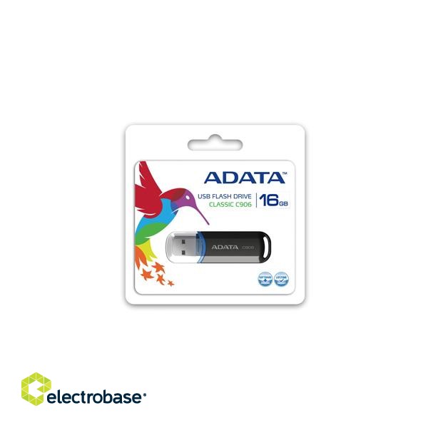 ADATA | C906 | 32 GB | USB 2.0 | Black image 3