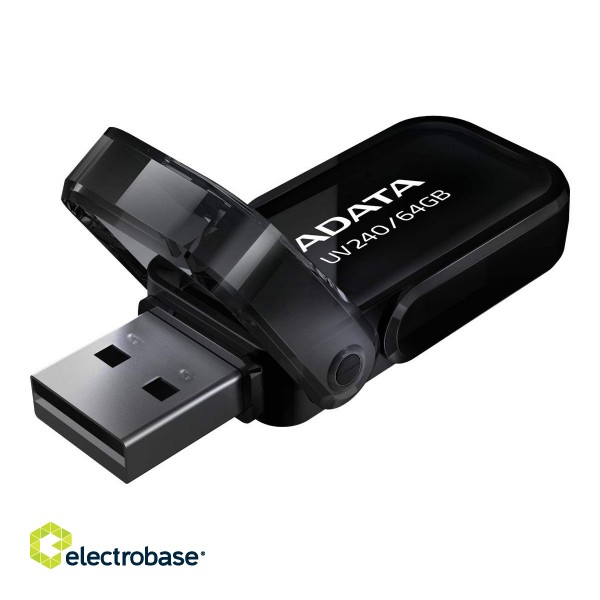 ADATA | DashDrive UV240 | 64 GB | USB 2.0 | Black image 2