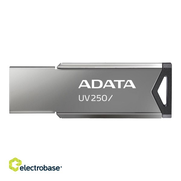 ADATA FlashDrive UV250 16GB  Metal Black USB 2.0 Flash Drive фото 2