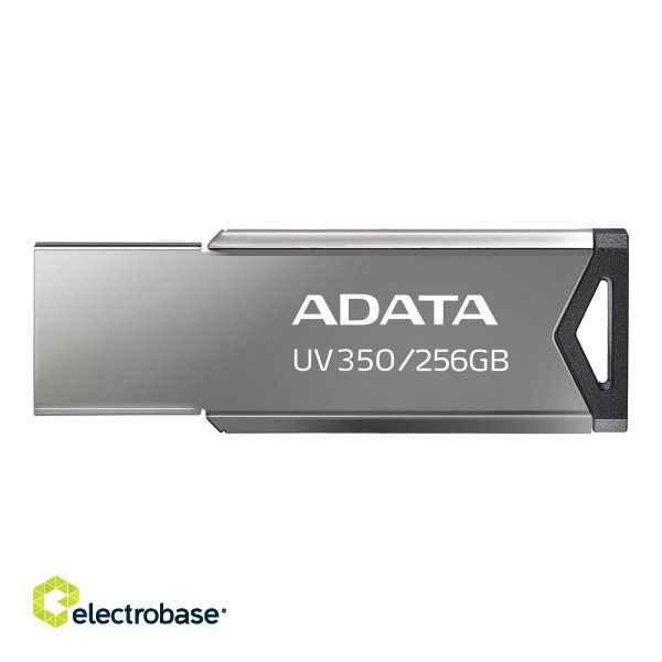 ADATA | USB Flash Drive | UV350 | 256 GB | USB 3.2 | Silver image 2