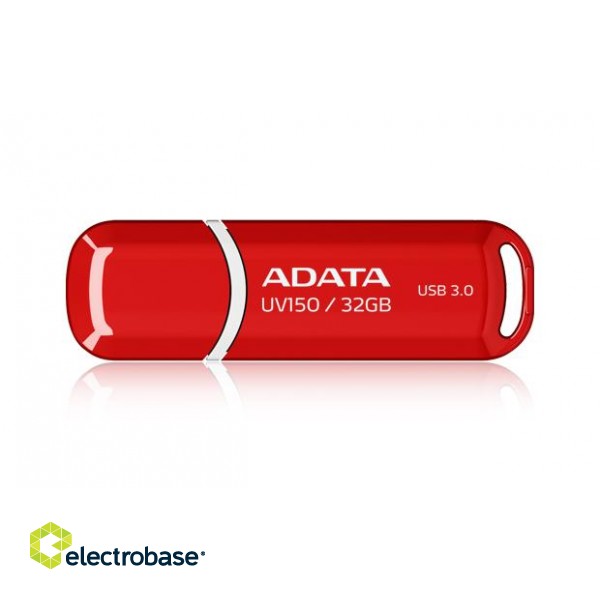 ADATA | UV150 | 32 GB | USB 3.0 | Red image 4