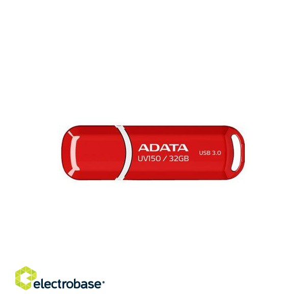 ADATA | UV150 | 32 GB | USB 3.0 | Red image 3
