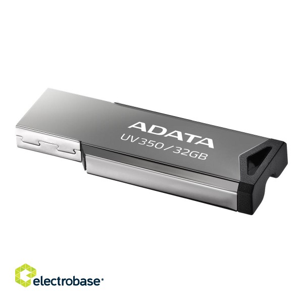 ADATA | UV350 | 32 GB | USB 3.1 | Silver фото 3