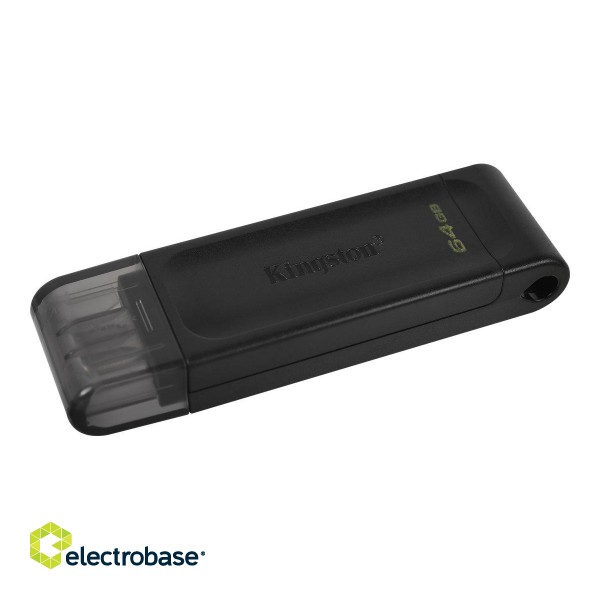 Kingston | DataTraveler 70 | 64 GB | USB-C | Black image 6