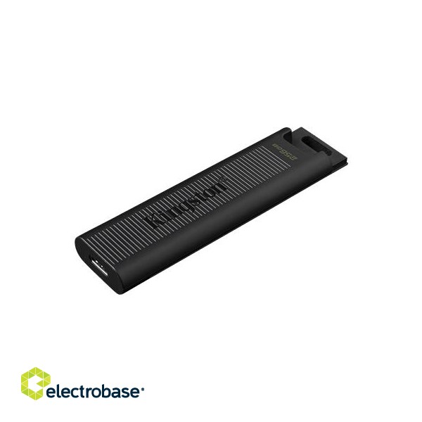 Kingston | USB Flash Drive | DataTraveler Max | 256 GB | USB 3.2 Gen 2 Type-C | Black image 3
