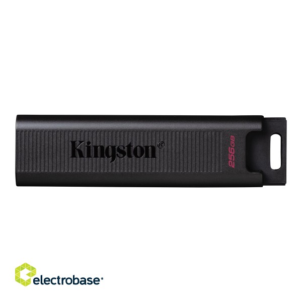 Kingston | USB Flash Drive | DataTraveler Max | 256 GB | USB 3.2 Gen 2 Type-C | Black image 2