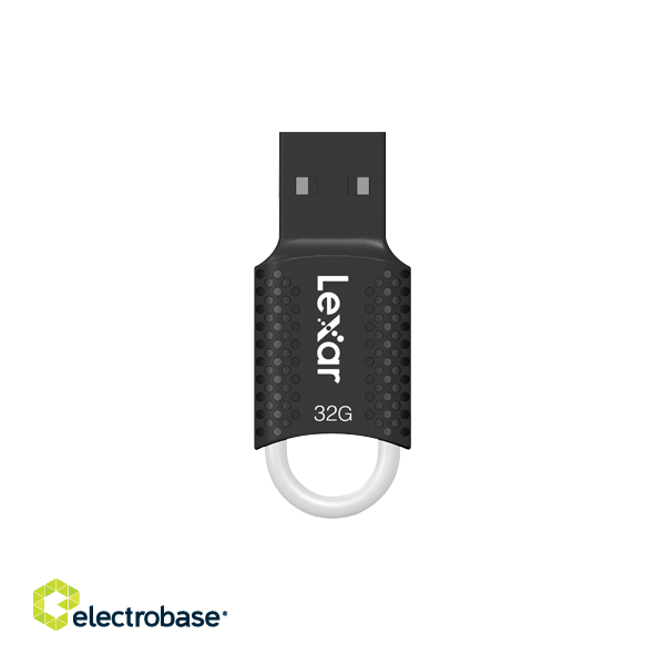 Lexar | Flash drive | JumpDrive V40 | 32 GB | USB 2.0 | Black image 4