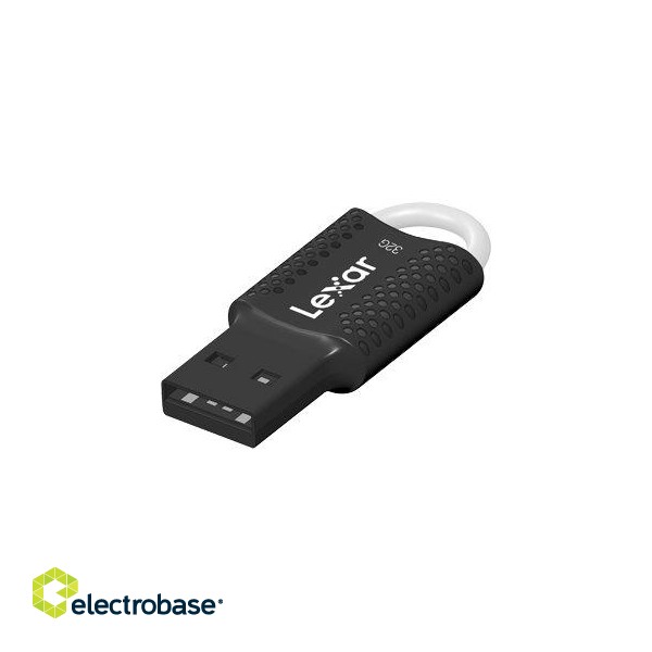 Lexar | Flash drive | JumpDrive V40 | 32 GB | USB 2.0 | Black фото 3