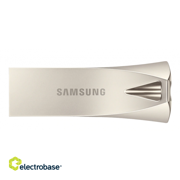 Samsung | BAR Plus | MUF-128BE3/APC | 128 GB | USB 3.1 | Silver image 1