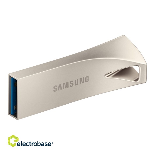 Samsung | BAR Plus | MUF-128BE3/APC | 128 GB | USB 3.1 | Silver image 6