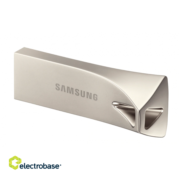 Samsung | BAR Plus | MUF-256BE3/APC | 256 GB | USB 3.1 | Silver фото 5