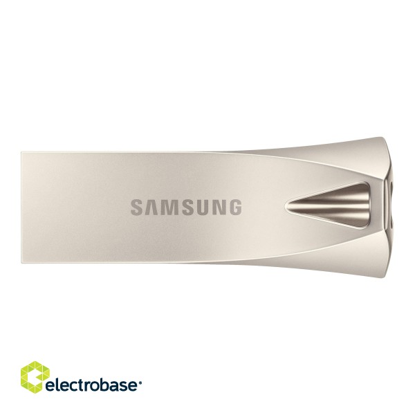 Samsung | BAR Plus | MUF-256BE3/APC | 256 GB | USB 3.1 | Silver фото 2