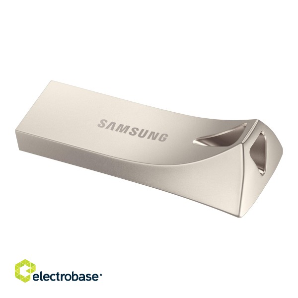 Samsung | BAR Plus | MUF-256BE3/APC | 256 GB | USB 3.1 | Silver фото 6