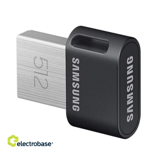 Samsung | FIT Plus | MUF-512AB/APC | 512 GB | USB 3.2 Gen 1 | Gray image 3