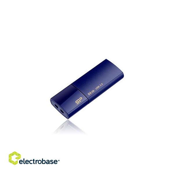 Silicon Power | Blaze B05 | 64 GB | USB 3.0 | Blue фото 5